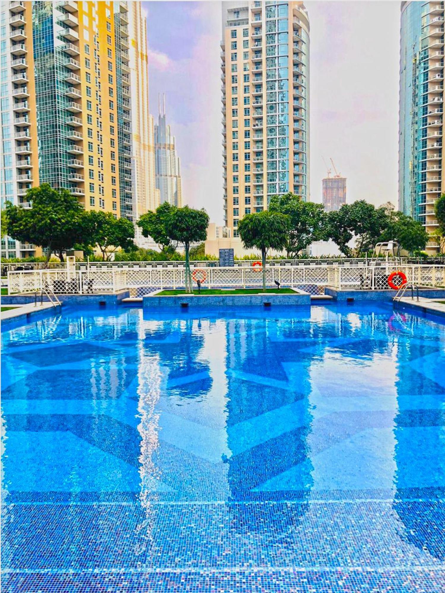 Spectacular Burj Khalifa View 2Br 29 Boulevard Tower 2 Dubai Exterior foto